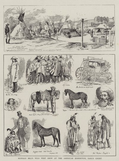 El espectáculo del Salvaje Oeste de Buffalo Bill en la Exposición Americana, Earl