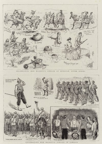 Celebrando el Jubileo de Su Majestad de Alfred Chantrey Corbould