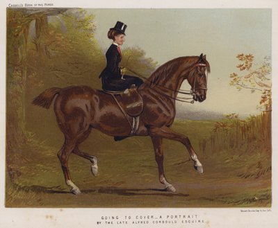 Yendo a la caza de Alfred Chantrey Corbould