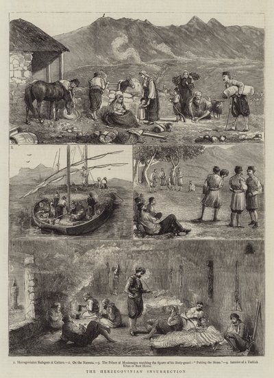 La Insurrección de Herzegovina de Alfred Chantrey Corbould