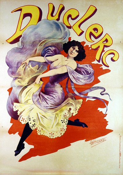 Póster de Duclerc de Alfred Choubrac