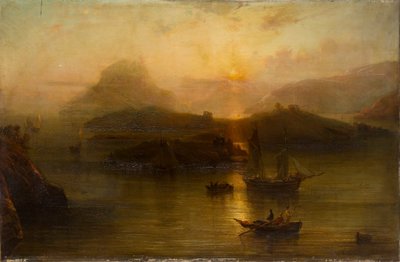 Wicklow Head y Blackrock Castle de Alfred Clint