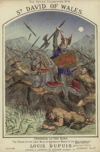 Portada de San David de Gales de Alfred Concanen