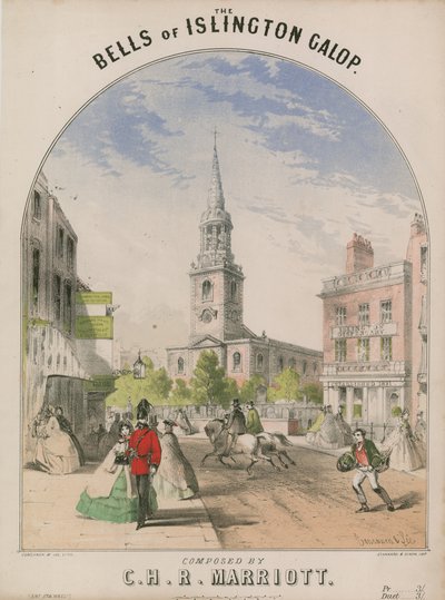 Las campanas de Islington Galop de Alfred Concanen