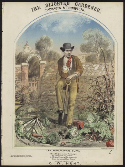 El jardinero arruinado de Alfred Concanen
