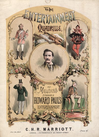 El cuadrille de entretenimiento por C H R Marriott de Alfred Concanen