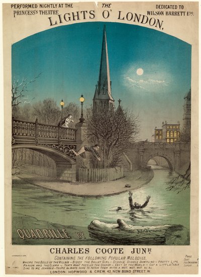 Las luces de Londres de Alfred Concanen
