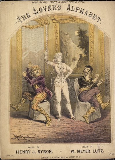 El alfabeto del amante de Alfred Concanen