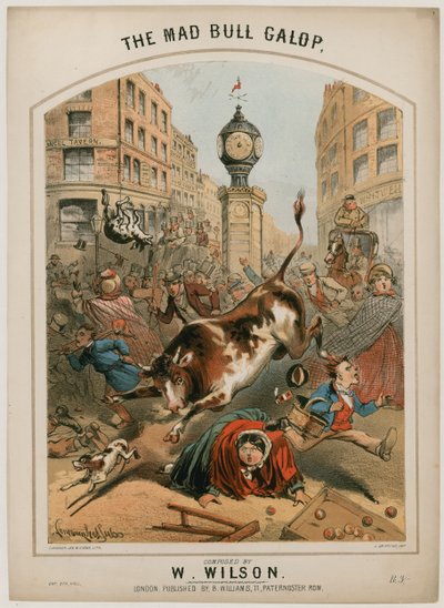 El galope del toro loco de Alfred Concanen