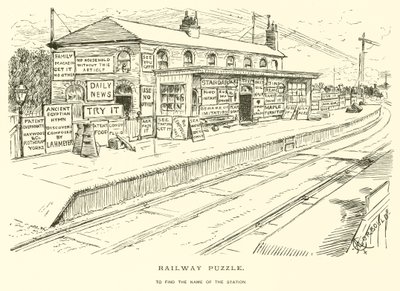 Rompecabezas ferroviario de Alfred Courbould