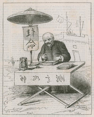 Escritura china; Una visita a la colección china de Alfred Crowquill