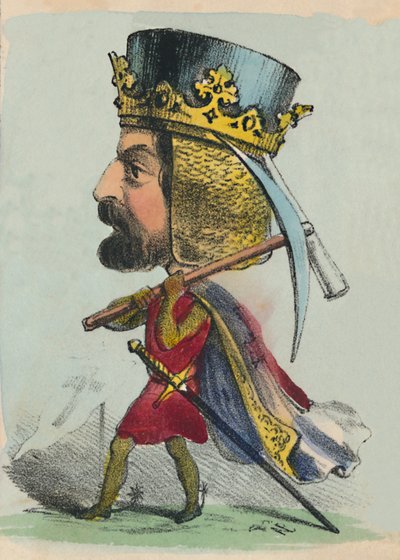 Ricardo I, 1856 de Alfred Crowquill