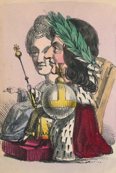 Guillermo y María, 1856 de Alfred Crowquill