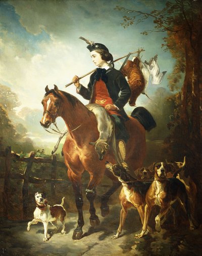 El joven guardabosques de Alfred Dedreux