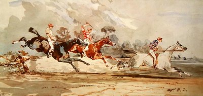 La Carrera de Caballos de Alfred Dedreux