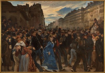 Le départ des mobiles, en juillet 1870, ca. 1879 (óleo sobre lienzo) de Alfred Dehodencq