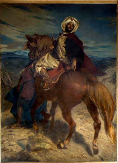Reconquista: La despedida del rey Boabdil de Granada de Alfred Dehodencq