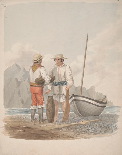 Barquero y Medianero de Garachics, Tenerife de Alfred Diston