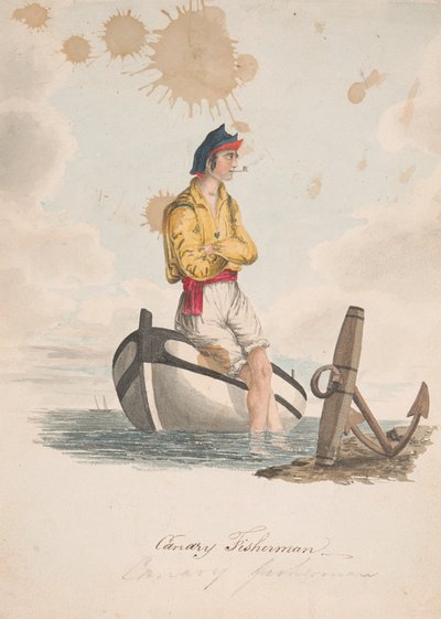 Pescador canario de Alfred Diston