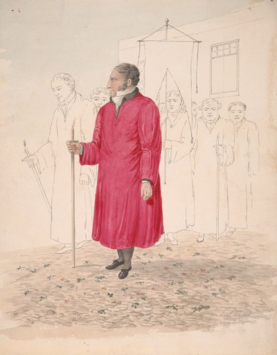 Miembro de la Hermandad El Gran Poder de Dios de Alfred Diston