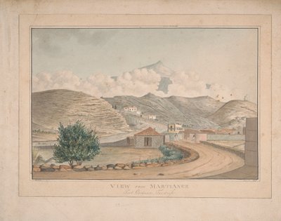 Vista desde Martianez, Puerto Orotava, Tenerife de Alfred Diston