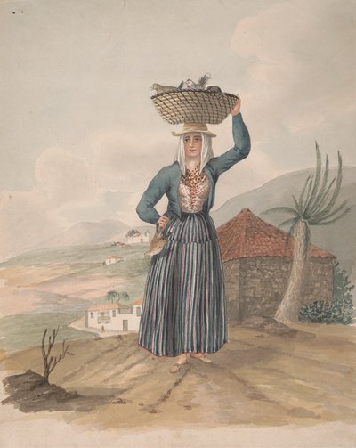 Mujer de Victoria, Tenerife de Alfred Diston
