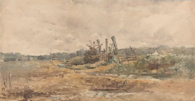 Paisaje fluvial de Alfred Downing Fripp