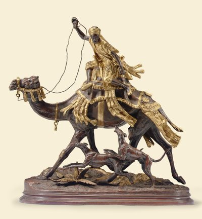 Caza en el Sahara de Alfred Dubucand