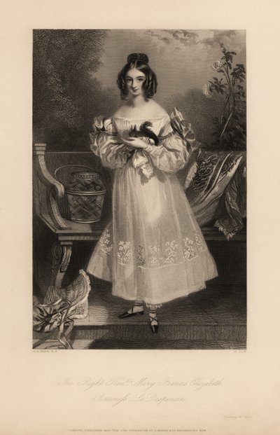 Mary Frances Elizabeth Stapleton de Alfred Edward (after) Chalon