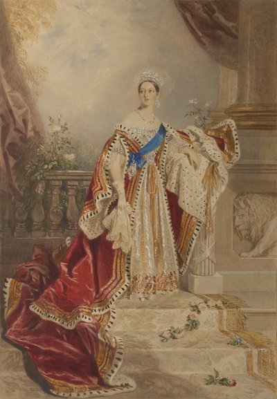 Holandés: Reina Victoria de Inglaterra Reina Victoria de Inglaterra de Alfred Edward Chalon