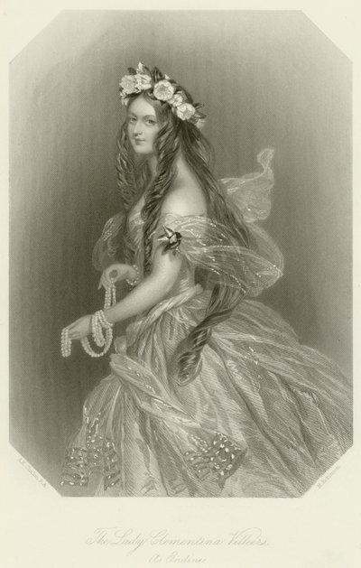 Lady Clementina Villiers de Alfred Edward Chalon