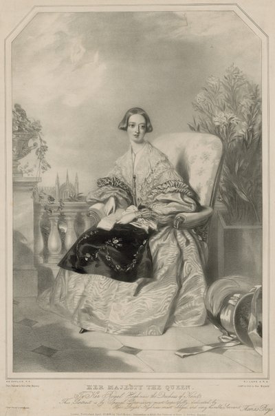Reina Victoria de Alfred Edward Chalon