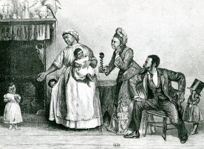 Visita de la Tía Chloe, 1877 de Alfred Edward Emslie