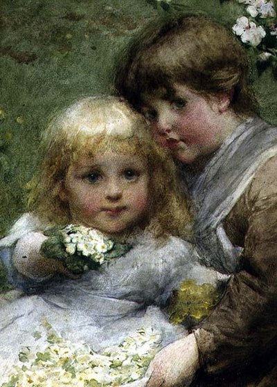 Ofrenda de primavera de Alfred Edward Emslie