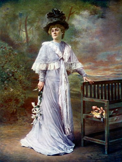 Kate Rorke 1866-1945, actriz inglesa, 1899-1900 de Alfred Ellis