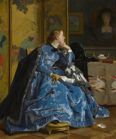Una Duquesa de Alfred Emile Stevens