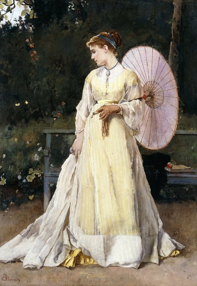En el campo de Alfred Emile Stevens