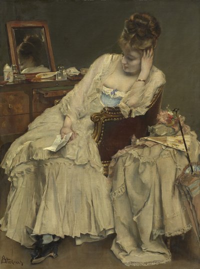 Memorias y arrepentimientos, c.1874 de Alfred Emile Stevens