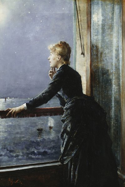 La Vía Láctea, c.1885 de Alfred Emile Stevens