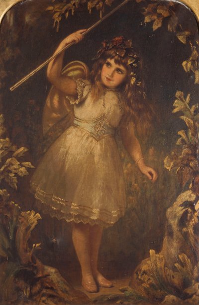 Un pequeño hada del escenario de Alfred Fowler Patten