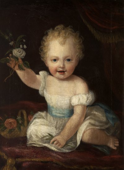 El 3er Lord de Tabley, a los Dos Años, c.1837 de Alfred Emile Stevens
