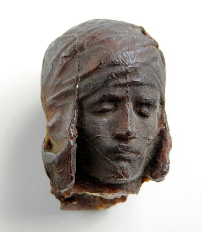 Maqueta para la cabeza de Ícaro, c.1884 de Alfred Gilbert
