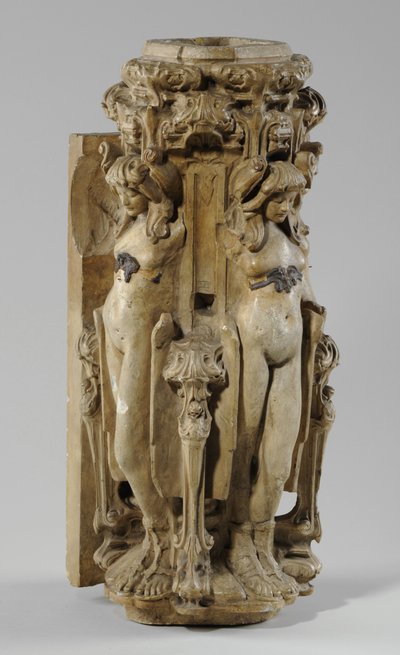 Una de las 9 maquetas para la Chimenea de Sam Wilson, c.1908-14 de Alfred Gilbert