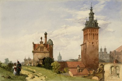 Una vista cerca de Moscú, 1836 de Alfred Gomersal Vickers