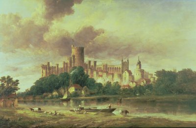 Vista del Castillo de Windsor de Alfred Gomersal Vickers
