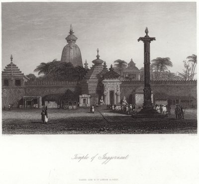 Templo de Jagannath en Puri de Alfred Gomersal Vickers