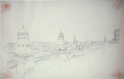 Moscú, 1827 de Alfred Gomersal Vickers