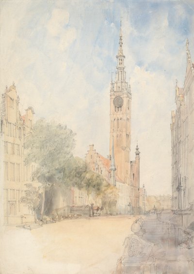 Ayuntamiento de Danzig de Alfred Gomersal Vickers