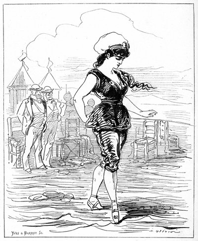 Ilustración para "El espíritu de las mujeres" de Alfred Grevin