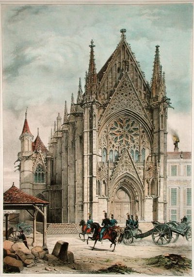 Capilla del Castillo de Vincennes de Alfred Guesdon